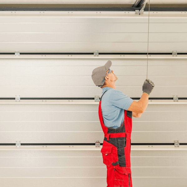 pose de porte de garage