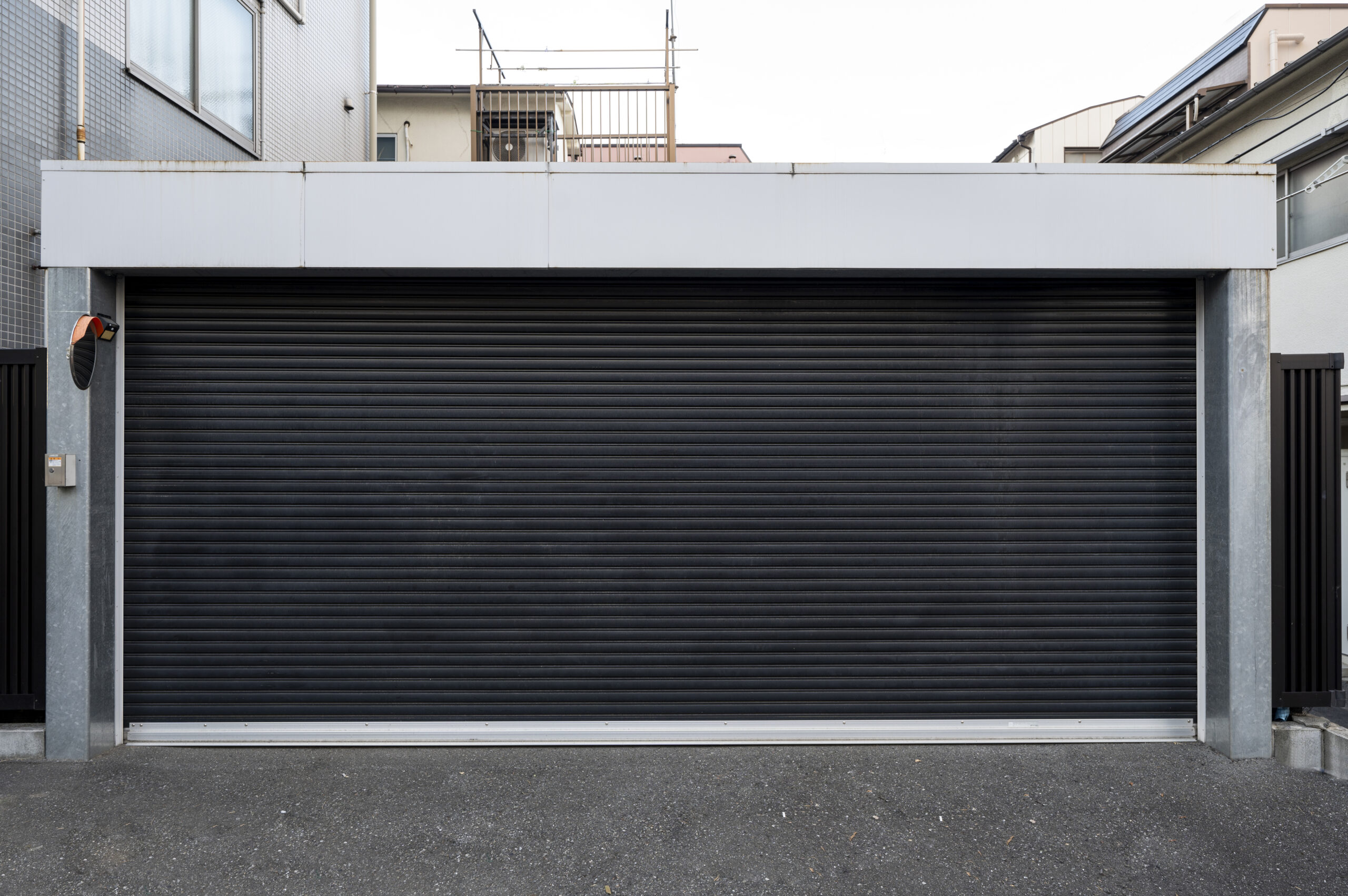 porte de garage coulissante