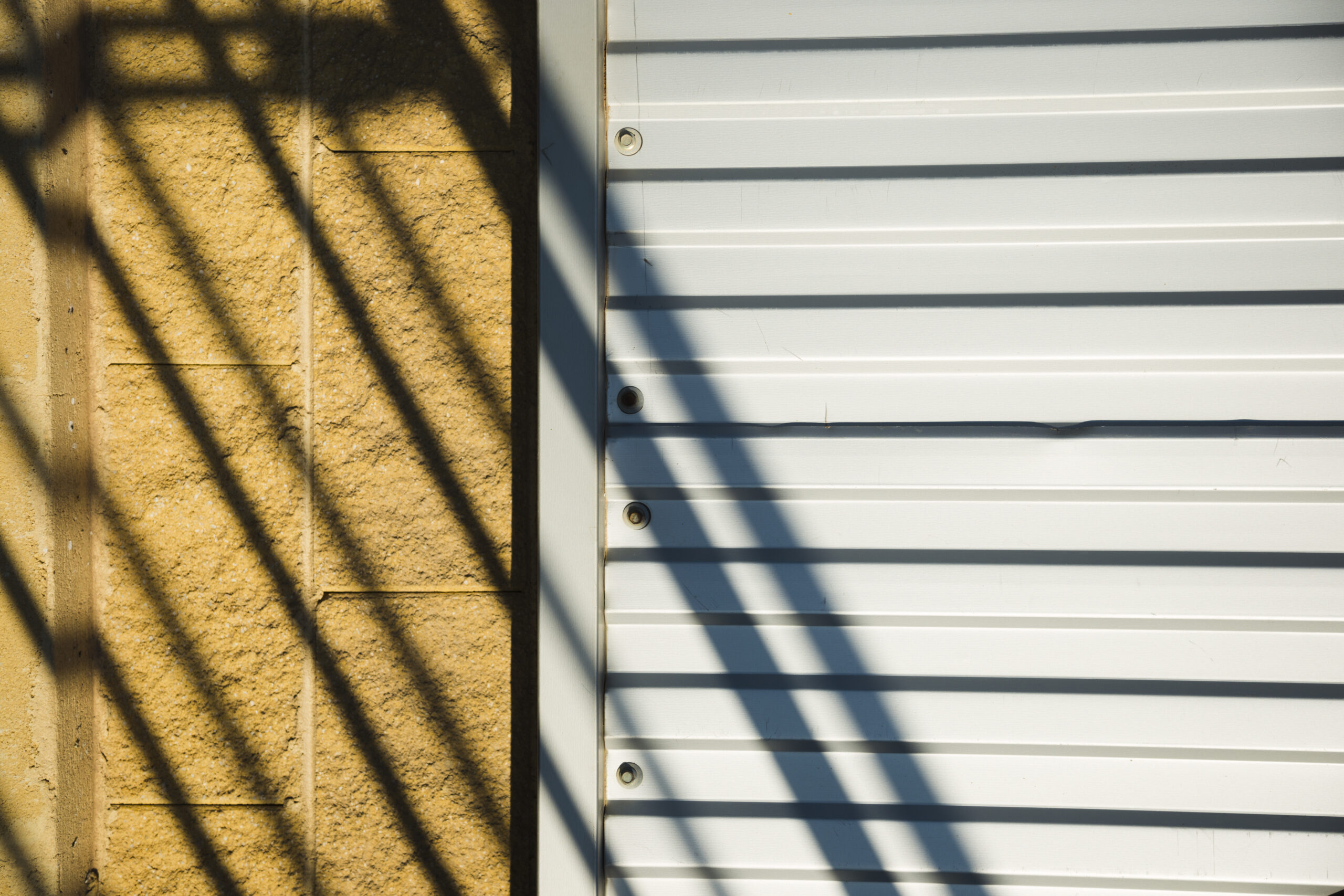 Installation de volets solaires